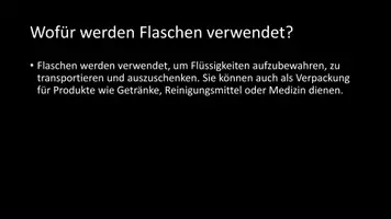 Vorschau - Arbeitsblätter - AB mit Fragen zum Thema "Flaschen" + Lösungsblatt - Seite 3