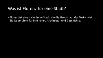 Vorschau - Arbeitsblätter - AB mit Fragen zum Thema "Florenz" + Lösungsblatt - Seite 2