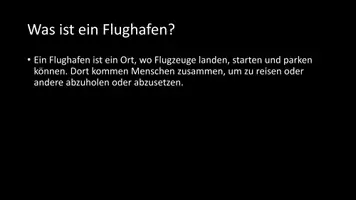 Vorschau - Arbeitsblätter - AB mit Fragen zum Thema "Flughafen" + Lösungsblatt + Infografik - Seite 3