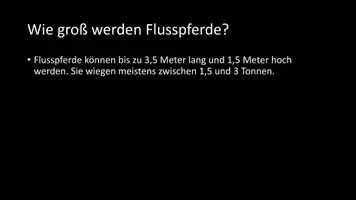 Vorschau - Arbeitsblätter - AB mit Fragen zum Thema "Flusspferde" + Lösungsblatt - Seite 3