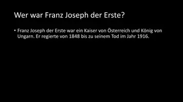 Vorschau - Arbeitsblätter - AB mit Fragen zum Thema "Franz Joseph der Erste" + Lösungsblatt + Infografik - Seite 3