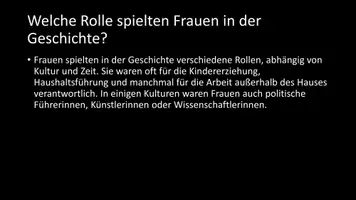 Vorschau - Arbeitsblätter - AB mit Fragen zum Thema "Frauen" + Lösungsblatt - Seite 3
