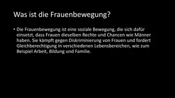 Vorschau - Arbeitsblätter - AB mit Fragen zum Thema "Frauenbewegung" + Lösungsblatt + Infografik - Seite 3