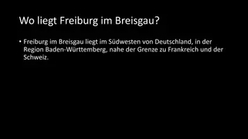 Vorschau - Arbeitsblätter - AB mit Fragen zum Thema "Freiburg im Breisgau" + Lösungsblatt + Infografik - Seite 3