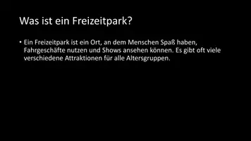 Vorschau - Arbeitsblätter - AB mit Fragen zum Thema "Freizeitparks" + Lösungsblatt - Seite 2