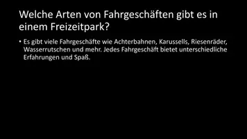 Vorschau - Arbeitsblätter - AB mit Fragen zum Thema "Freizeitparks" + Lösungsblatt - Seite 3