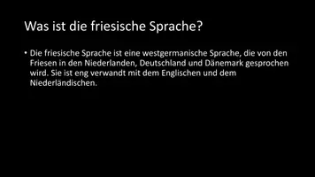 Vorschau - Arbeitsblätter - AB mit Fragen zum Thema "Friesische Sprache" + Lösungsblatt - Seite 2