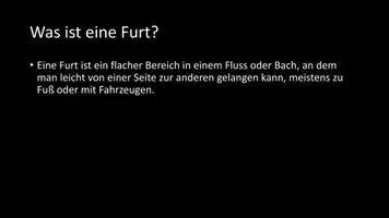 Vorschau - Arbeitsblätter - AB mit Fragen zum Thema "Furt" + Lösungsblatt - Seite 2