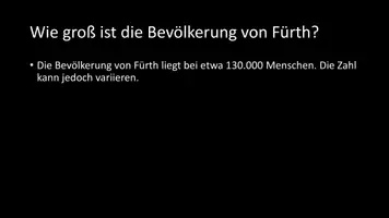 Vorschau - Arbeitsblätter - AB mit Fragen zum Thema "Fürth" + Lösungsblatt - Seite 3
