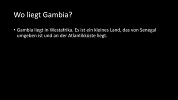 Vorschau - Arbeitsblätter - AB mit Fragen zum Thema "Gambia" + Lösungsblatt - Seite 2