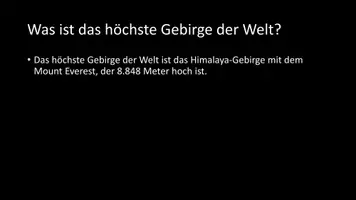Vorschau - Arbeitsblätter - AB mit Fragen zum Thema "Gebirge" + Lösungsblatt + Infografik - Seite 3