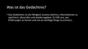 Vorschau - Arbeitsblätter - AB mit Fragen zum Thema "Gedächtnis" + Lösungsblatt + Infografik - Seite 3