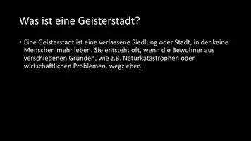 Vorschau - Arbeitsblätter - AB mit Fragen zum Thema "Geisterstadt" + Lösungsblatt - Seite 2
