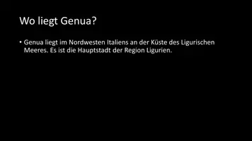 Vorschau - Arbeitsblätter - AB mit Fragen zum Thema "Genua" + Lösungsblatt - Seite 2