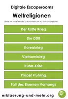 Vorschau - Spiele - Interaktiver Escaperoom DER KALTE KRIEG - Deckblatt