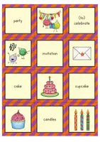 Vorschau - Spiele - At a Party Matching Pairs Game (Englisch) - Seite 1