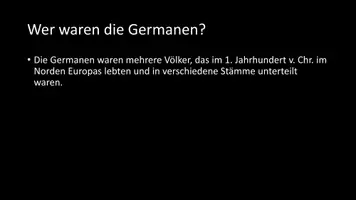 Vorschau - Arbeitsblätter - AB mit Fragen zum Thema "Germanen" + Lösungsblatt + Infografik - Seite 3