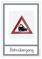 Vorschau - Stundenentwürfe - Tafelmaterial Verkehrsschilder inkl. Arbeitsblatt - Seite 2