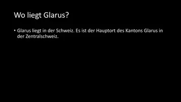 Vorschau - Arbeitsblätter - AB mit Fragen zum Thema "Glarus" + Lösungsblatt - Seite 2