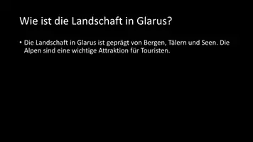 Vorschau - Arbeitsblätter - AB mit Fragen zum Thema "Glarus" + Lösungsblatt - Seite 3