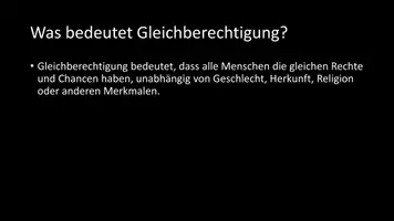 Vorschau - Arbeitsblätter - AB mit Fragen zum Thema "Gleichberechtigung" + Lösungsblatt + Infografik - Seite 3