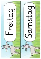 Vorschau - Fördermaterial/Inklusion - Ziegenklasse Tagestransparenz Tafelkalender Klassentier Ziege - Seite 3