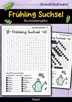 Vorschau - Arbeitsblätter - Frühling Suchsel - Buchstabengitter - Deckblatt