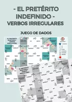 Vorschau - Stationenlernen - El Pretérito Indefinido - Verbos IRREGULARES - Juego de dados - Deckblatt