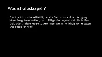 Vorschau - Arbeitsblätter - AB mit Fragen zum Thema "Glücksspiel" + Lösungsblatt + Infografik - Seite 3