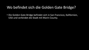 Vorschau - Arbeitsblätter - AB mit Fragen zum Thema "Golden Gate Bridge" + Lösungsblatt + Infografik - Seite 3