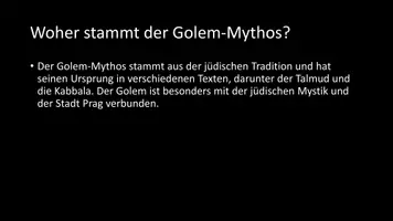 Vorschau - Arbeitsblätter - AB mit Fragen zum Thema "Golem" + Lösungsblatt - Seite 3