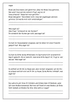 Vorschau - Stundenentwürfe - mit Lügen umgehen Text Aufgaben Lehrerhinweis - Seite 3