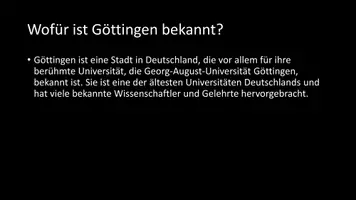 Vorschau - Arbeitsblätter - AB mit Fragen zum Thema "Göttingen" + Lösungsblatt - Seite 2