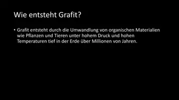 Vorschau - Arbeitsblätter - AB mit Fragen zum Thema "Grafit" + Lösungsblatt - Seite 3