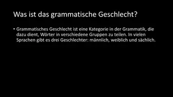 Vorschau - Arbeitsblätter - AB mit Fragen zum Thema "Grammatisches Geschlecht" + Lösungsblatt + Infografik - Seite 3