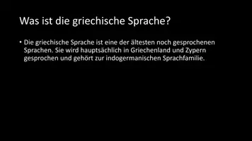 Vorschau - Arbeitsblätter - AB mit Fragen zum Thema "Griechische Sprache" + Lösungsblatt - Seite 2