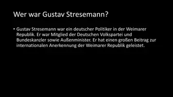 Vorschau - Arbeitsblätter - AB mit Fragen zum Thema "Gustav Stresemann" + Lösungsblatt + Infografiken - Seite 3