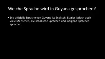 Vorschau - Arbeitsblätter - AB mit Fragen zum Thema "Guyana" + Lösungsblatt - Seite 3
