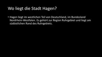 Vorschau - Arbeitsblätter - AB mit Fragen zum Thema "Hagen" + Lösungsblatt + Infografik - Seite 3