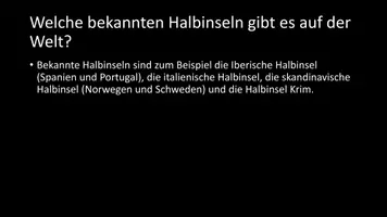 Vorschau - Arbeitsblätter - AB mit Fragen zum Thema "Halbinsel" + Lösungsblatt - Seite 3