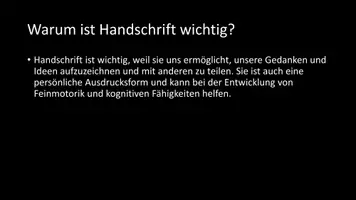 Vorschau - Arbeitsblätter - AB mit Fragen zum Thema "Handschrift" + Lösungsblatt - Seite 3