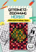 Vorschau - Arbeitsblätter - Gitternetzzeichnungen für den Herbst - Deckblatt