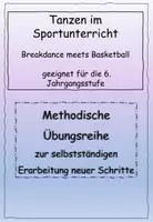 Vorschau - Stundenentwürfe - Schrittkarten_ Breakdance (6. Klasse) - Deckblatt