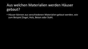 Vorschau - Arbeitsblätter - AB mit Fragen zum Thema "Haus" + Lösungsblatt - Seite 3
