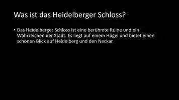 Vorschau - Arbeitsblätter - AB mit Fragen zum Thema "Heidelberg" + Lösungsblatt - Seite 3