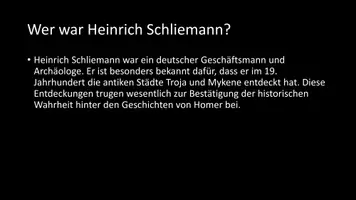 Vorschau - Arbeitsblätter - AB mit Fragen zum Thema "Heinrich Schliemann" + Lösungsblatt - Seite 2