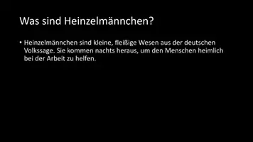 Vorschau - Arbeitsblätter - AB mit Fragen zum Thema "Heinzelmännchen" + Lösungsblatt + Infografik - Seite 3