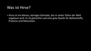 Vorschau - Arbeitsblätter - AB mit Fragen zum Thema "Hirse" + Lösungsblatt - Seite 2