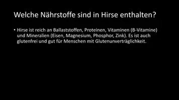 Vorschau - Arbeitsblätter - AB mit Fragen zum Thema "Hirse" + Lösungsblatt - Seite 3