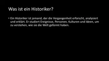 Vorschau - Arbeitsblätter - AB mit Fragen zum Thema "Historiker" + Lösungsblatt + Infografik - Seite 3